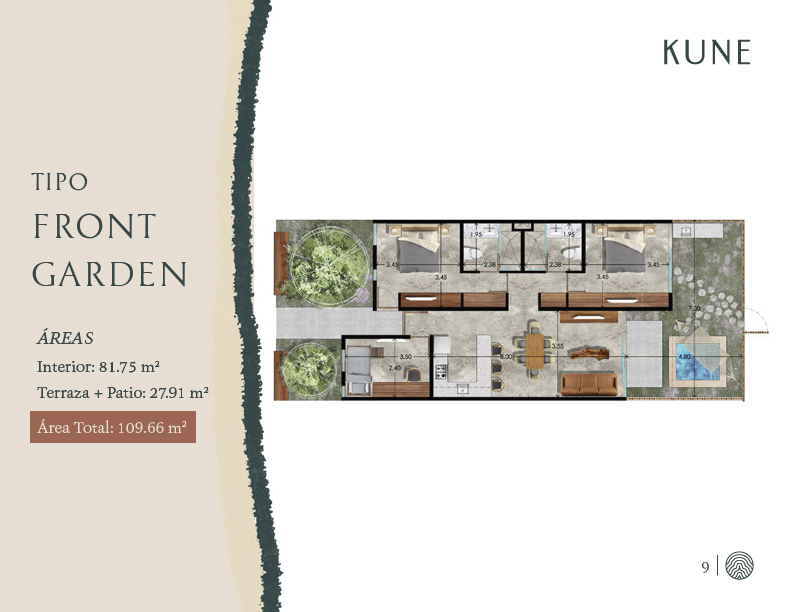 KUN101-Front Garden